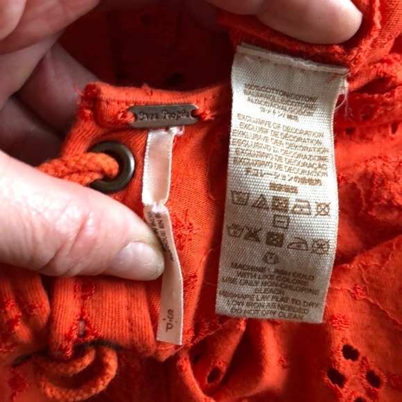 FREE People Dream Date Eyelet Tank - Picture 8 of 8